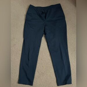 Akris Punto Navy Blue Pants